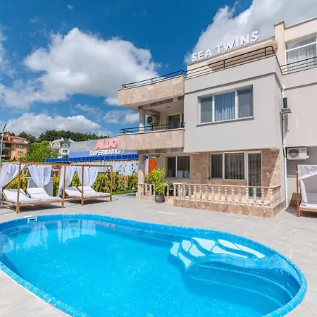 Sea Twins Luxury - 150 M From The Σάνι Μπιτς