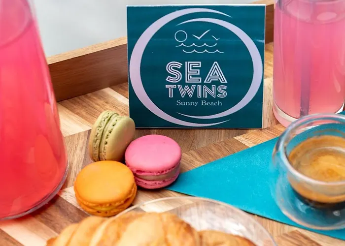 公寓式酒店 Sea Twins Luxury - 150 M From The 阳光海滩