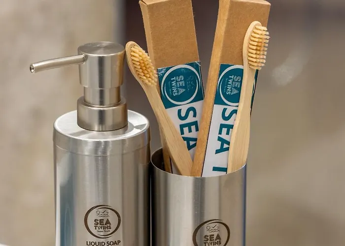 Sea Twins Luxury - 150 M From The 公寓式酒店 4*